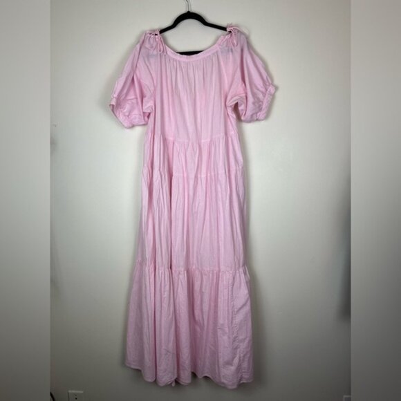 KINGA CSILLA Recycled Liberty Dress in Pink Free Size - Picture 3 of 6